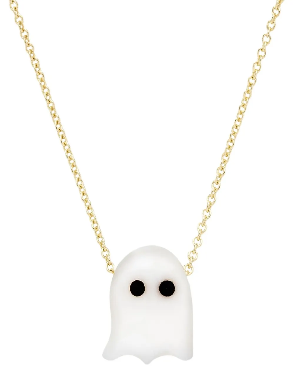 Aliita ghost charm necklace - Oro