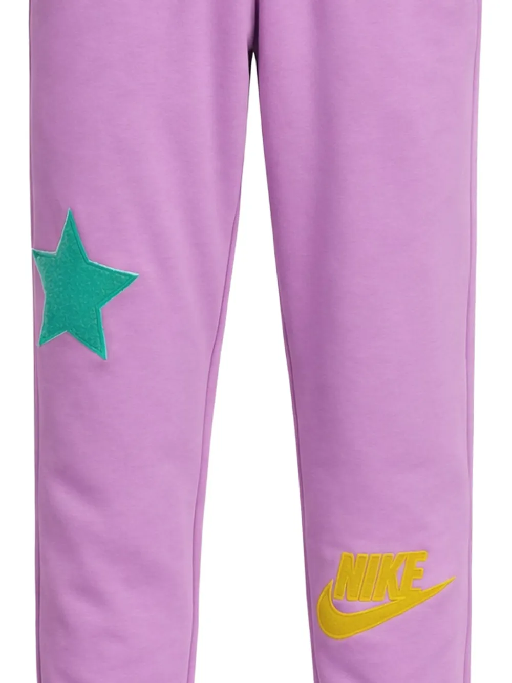 Nike Kids Elastische trainingsbroek Paars