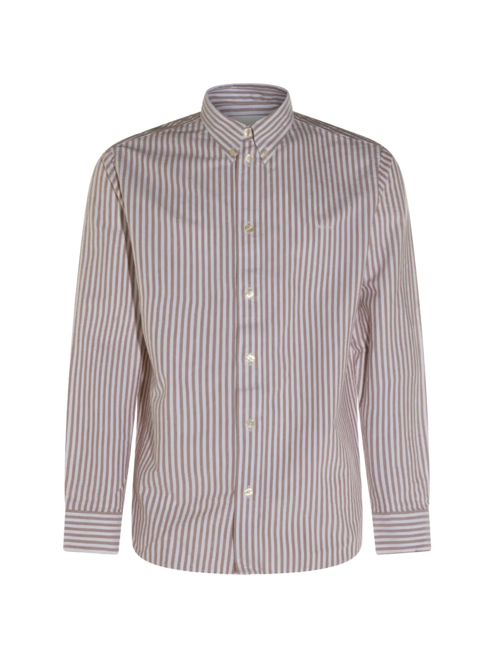NN07 striped shirt - Bianco