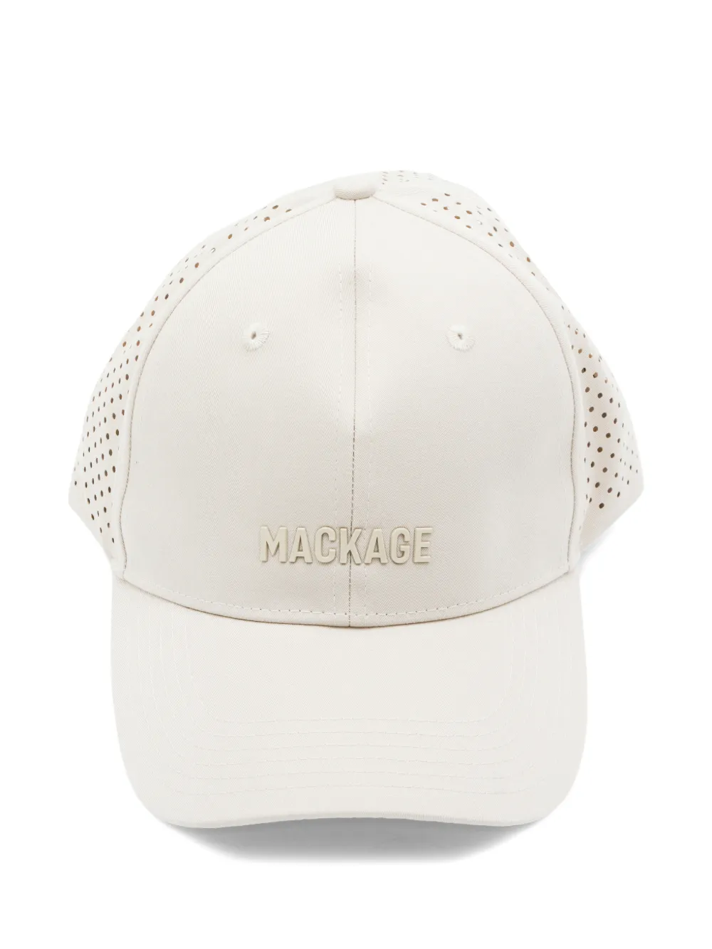  Mackage Perforated Baseball Cap - Neutrals 