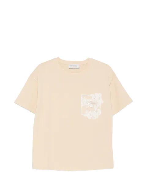 ERMANNO FIRENZE  floral-pocket T-shirt