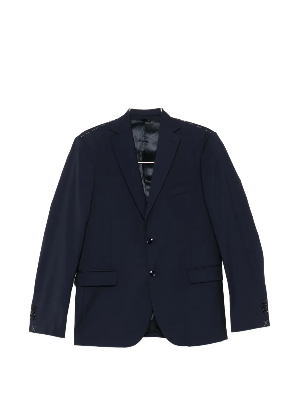 VELA SHOP single-breasted tailored-cut suit - Blu