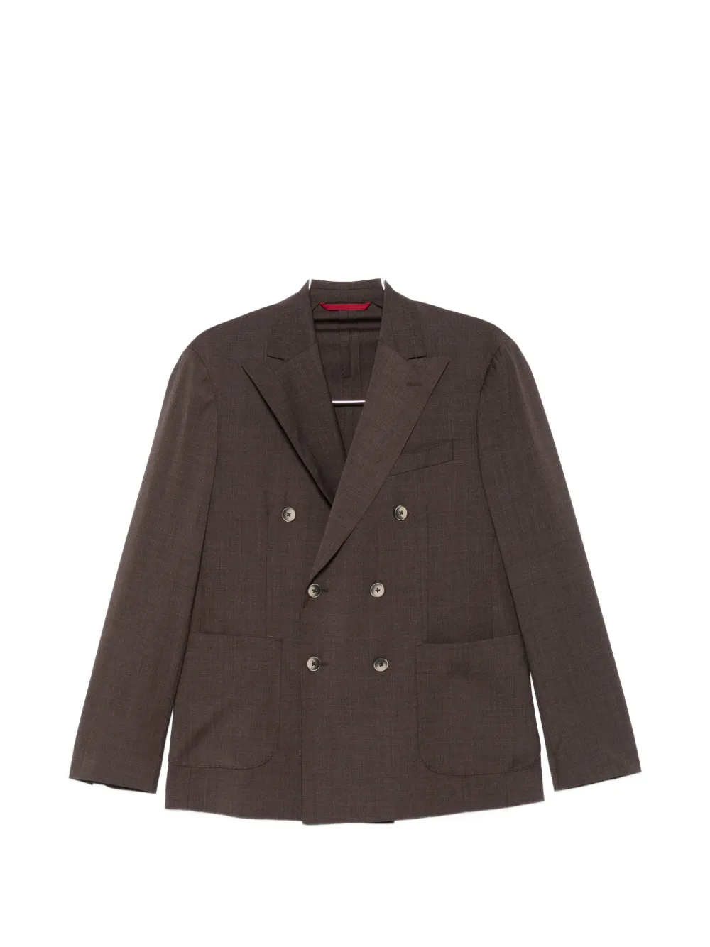 VELA SHOP double-breasted suit - Marrone