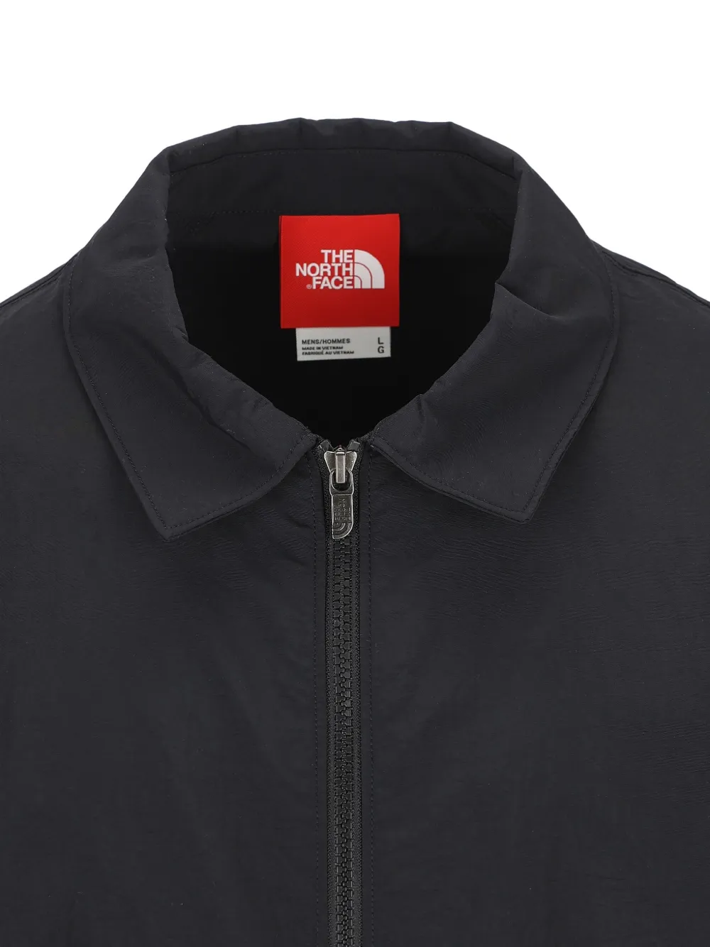 The North Face Red Box shirtjack met lange mouwen en rits Zwart