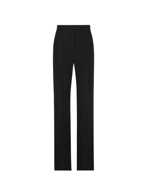 Valentino Garavani Straight Trousers in Black