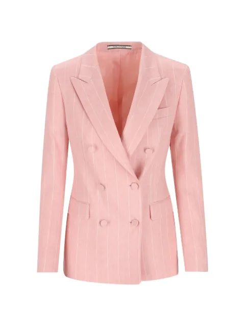 Tagliatore striped double-breasted blazer