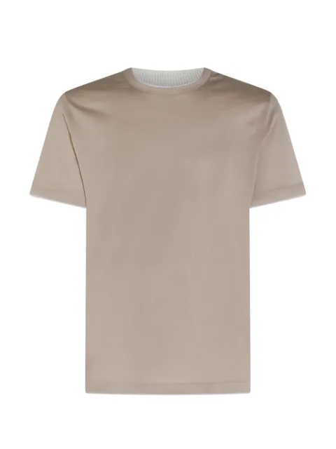 Eleventy t-shirt côtelé