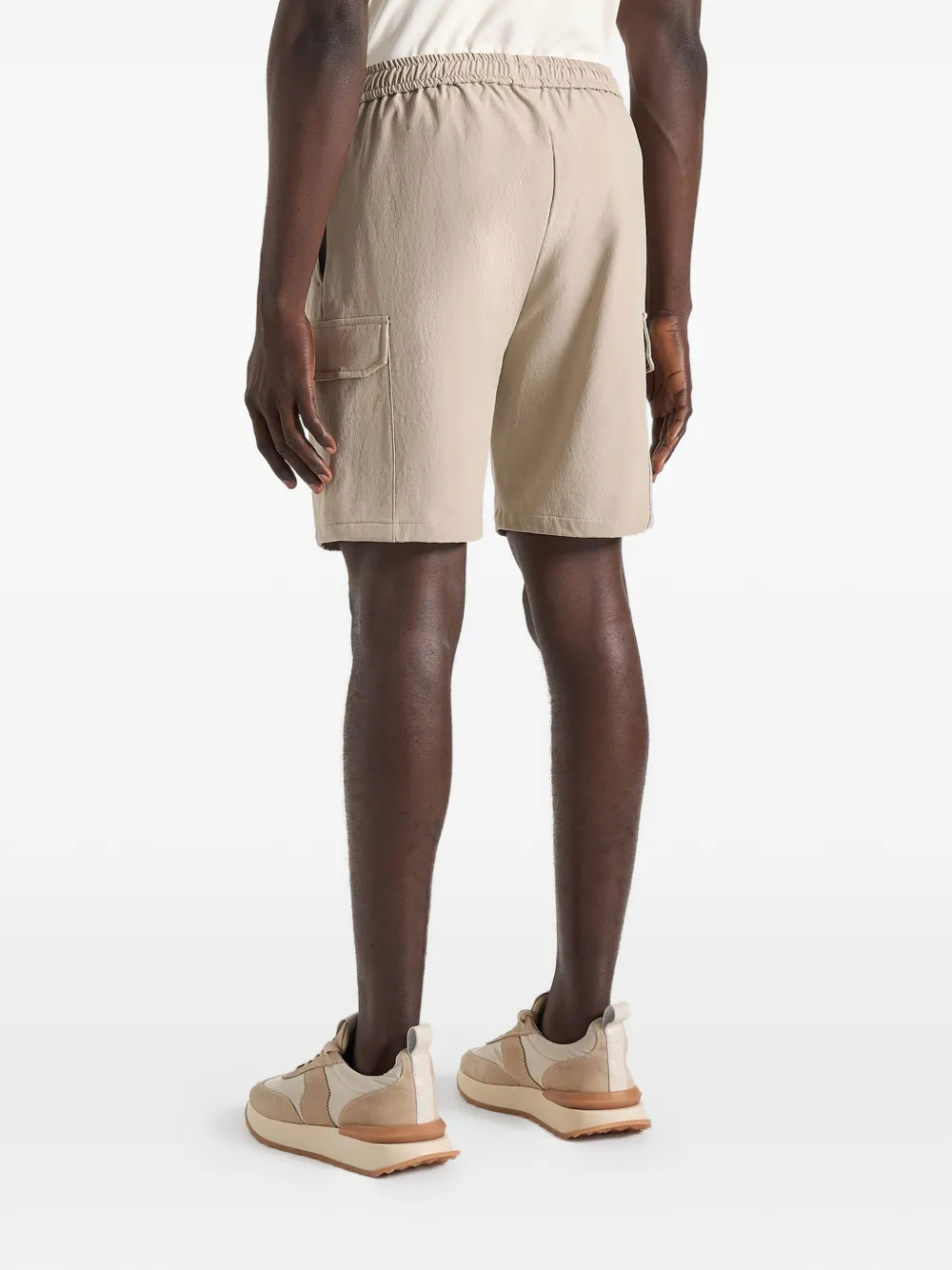 Manière De Voir Dimitri technische cargo shorts Beige