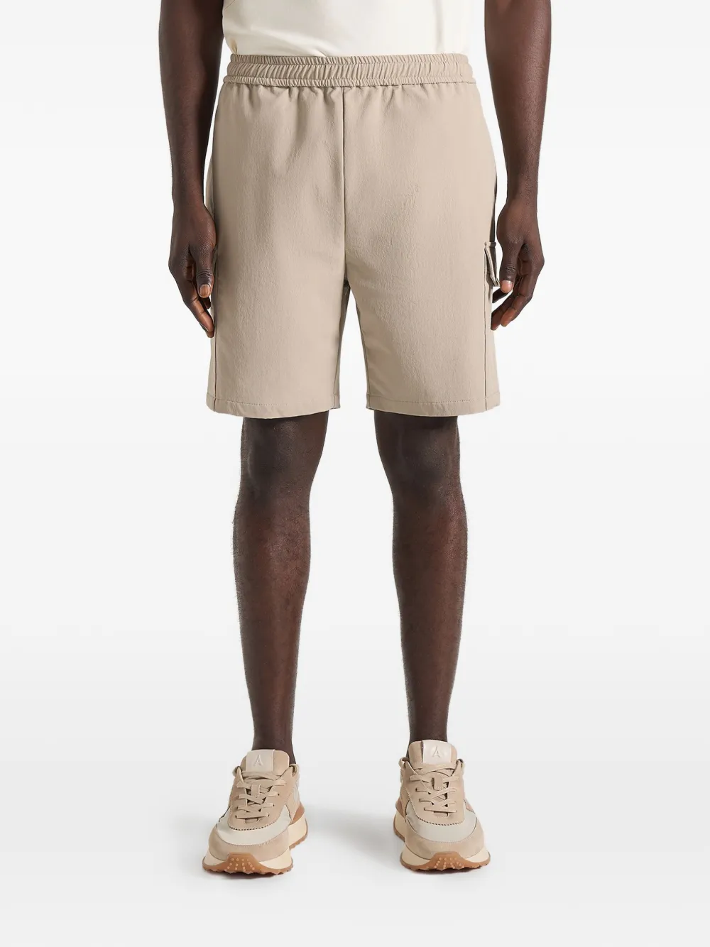 Manière De Voir Dimitri technische cargo shorts Beige