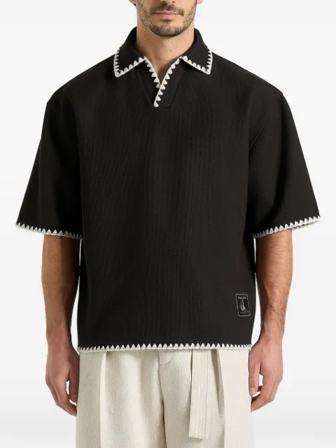 Manière De Voir Lenny boxy polo shirt