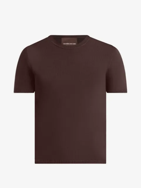 Manière De Voir TS010 luxe knitted T-shirt