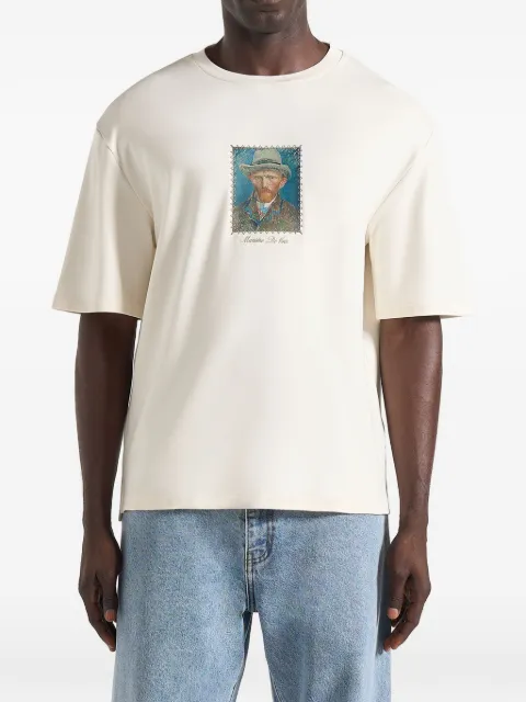 Manière De Voir Anders blossoms-print T-shirt