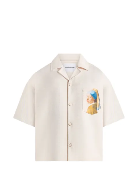 Manière De Voir A Girl With A Pearl Earring boxy shirt