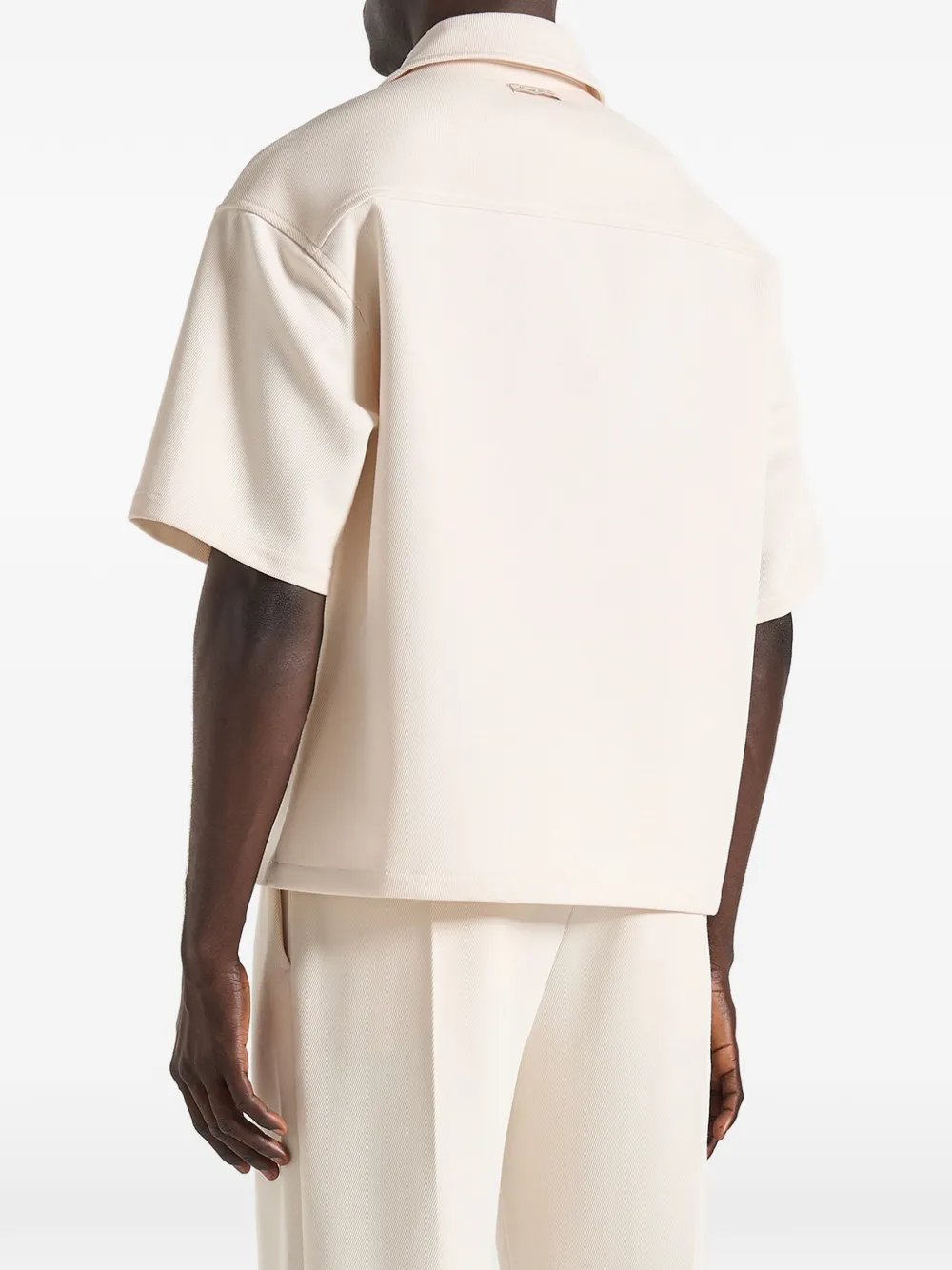 Manière De Voir Stephane "A Girl With A Pearl Earring" boxy shirt - thumbnail 4 of 5