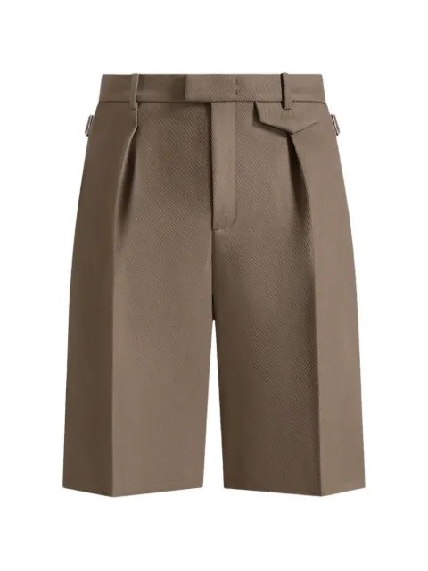 Manière De Voir Auguste tailored tweed bermuda shorts