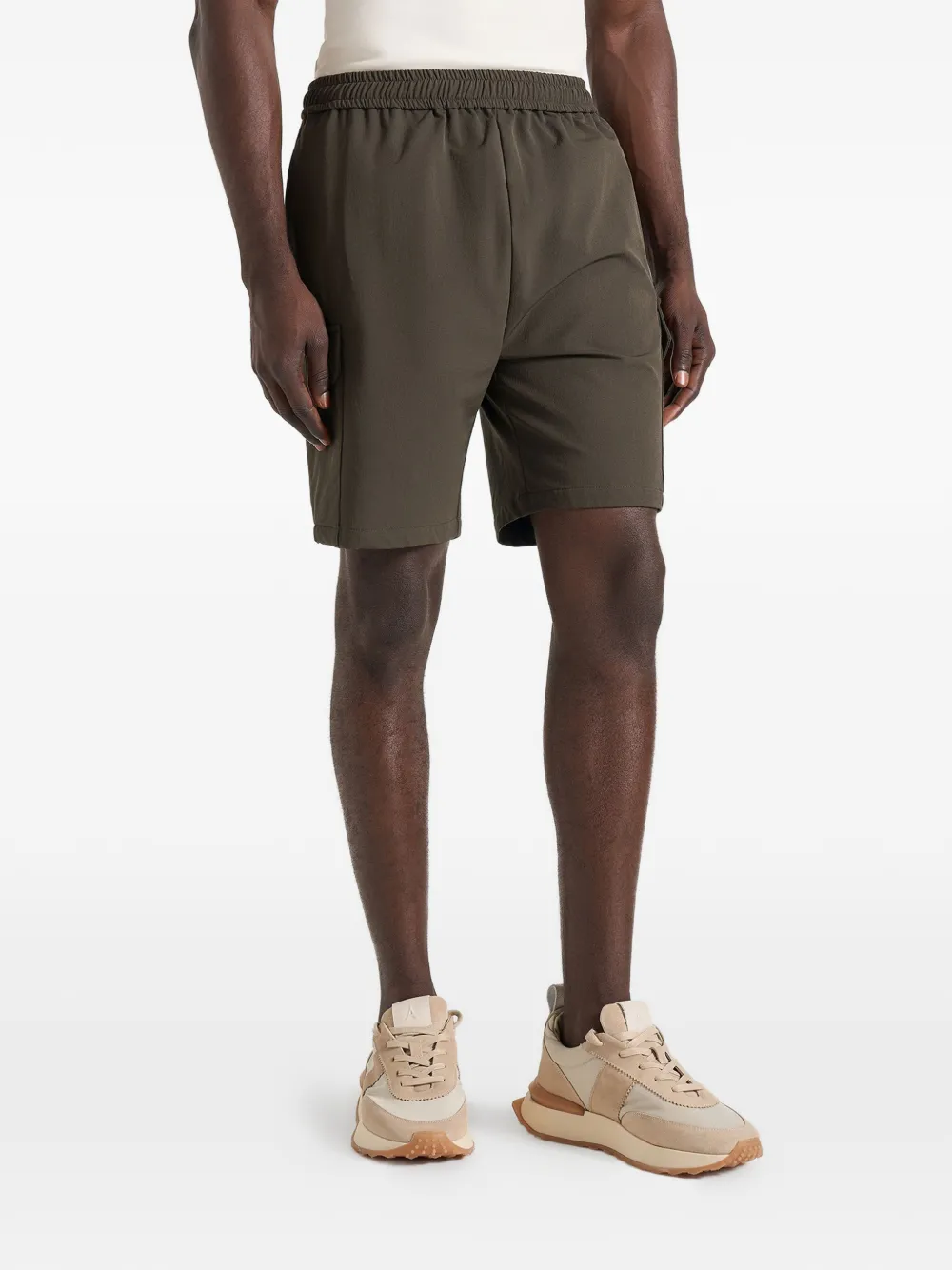 Manière De Voir Dimitri technical cargo shorts - Verde