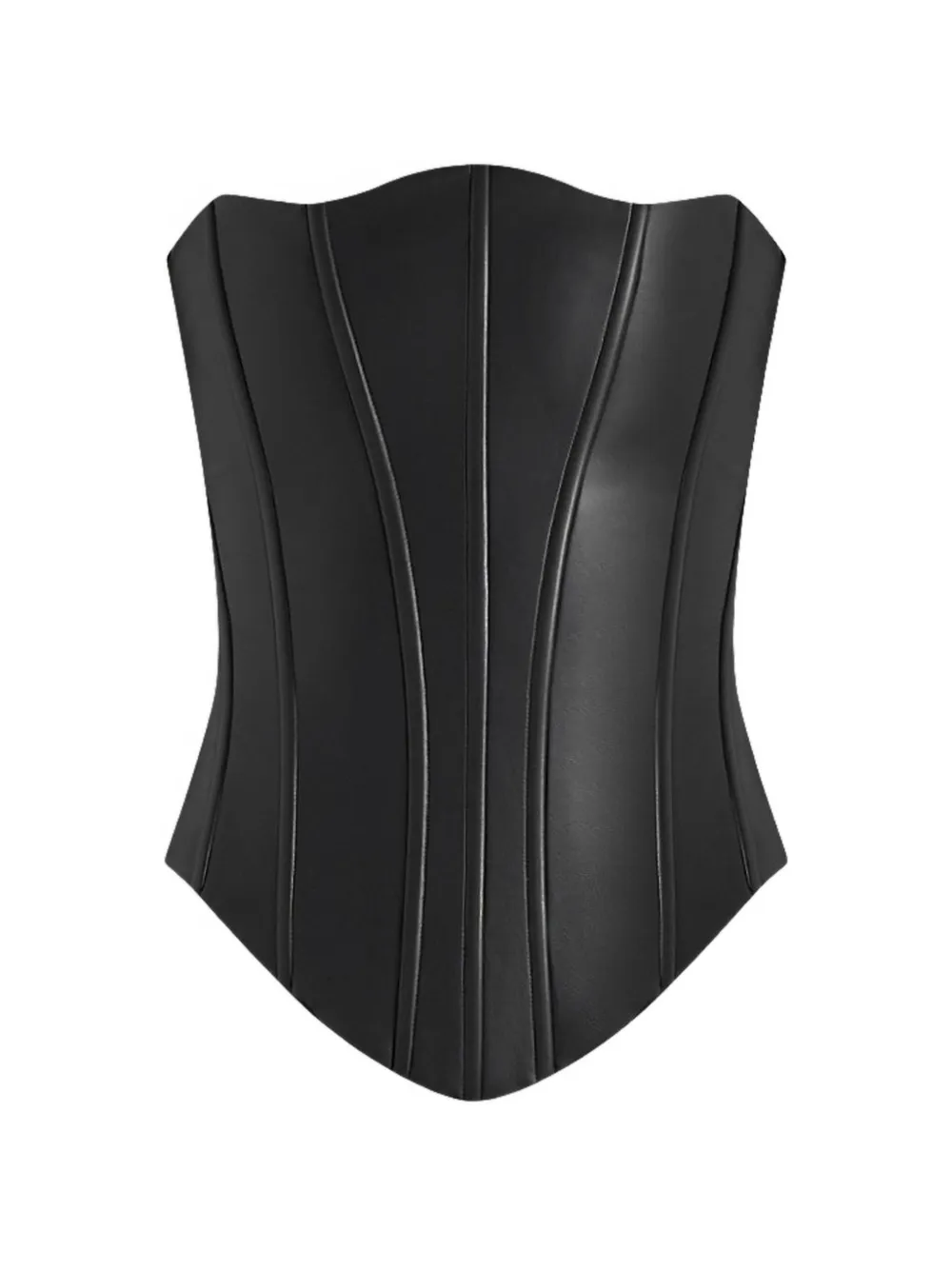 Manière De Voir Scarlett lace-up corset - Nero