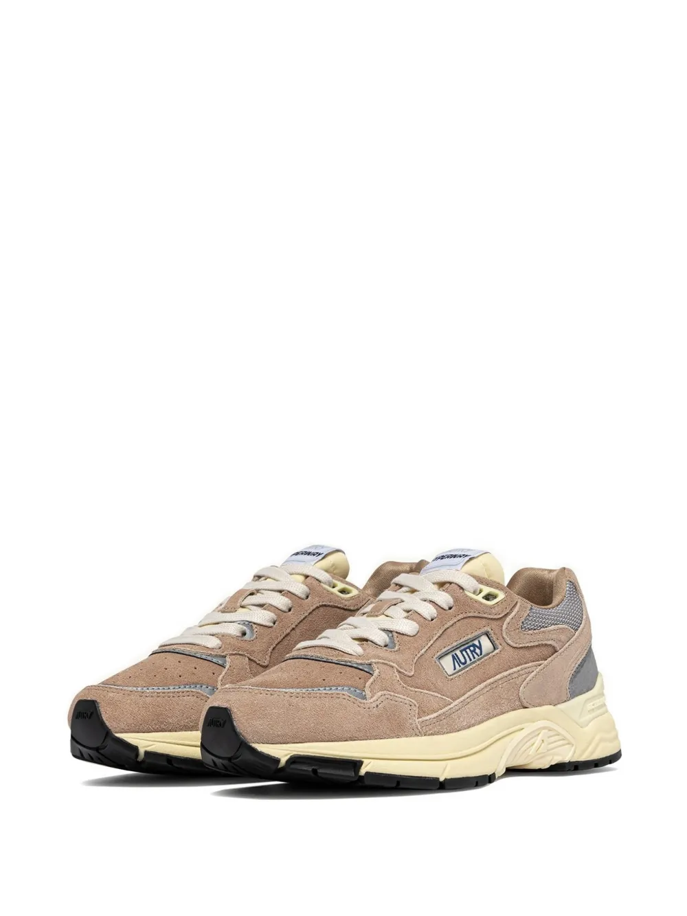 Autry Hyperway lace-up suede sneakers Bruin