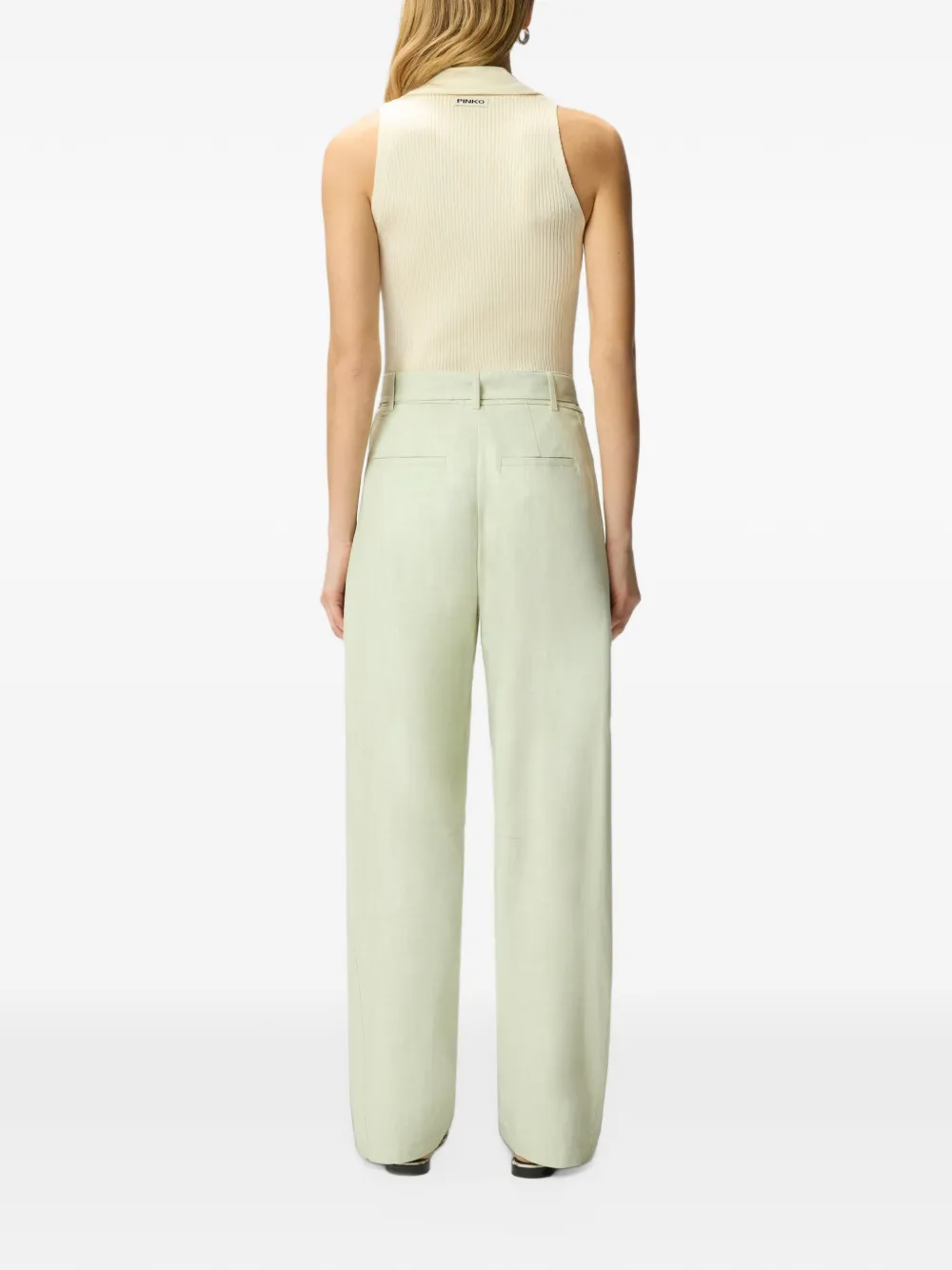 PINKO Button-up top Beige