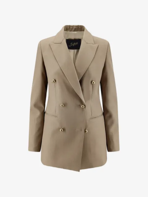 Seafarer Betty peaked-lapel double-breasted wool blazer