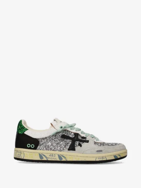 Premiata Bskt Clayd 8165 glitter appliqué sneakers