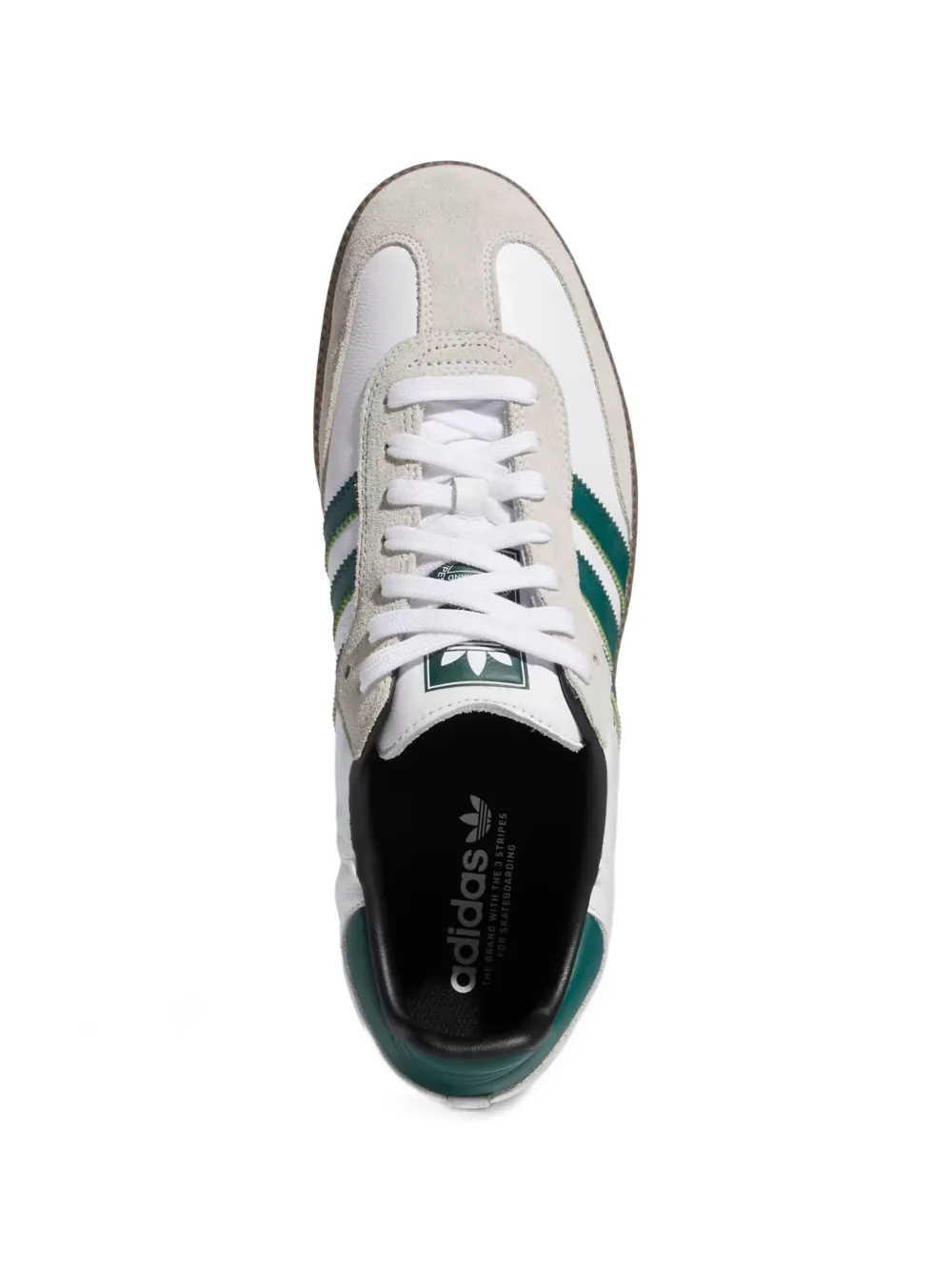 adidas Samba ADV gestreepte sneakers Wit