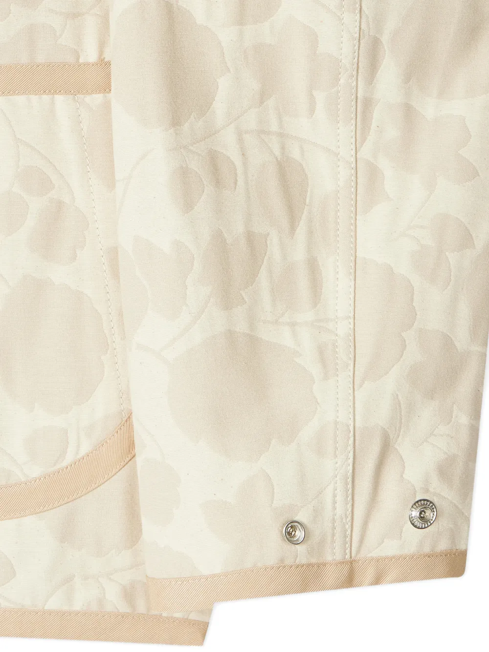 PS Paul Smith Jack met bloemen jacquard Beige