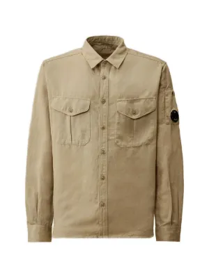 C.P. Company ミリタリーシャツ C.P. Company ジップアップ シャツ | グリーン | FARFETCH JP