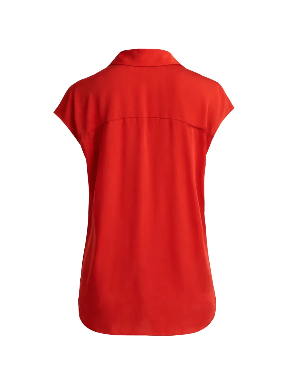  Vince V-neck Blouse - Red 