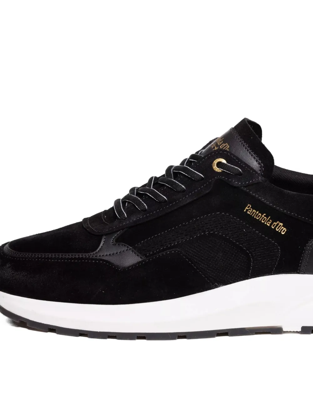 Pantofola D'oro Sneakers met vlakken en stiksel Blauw