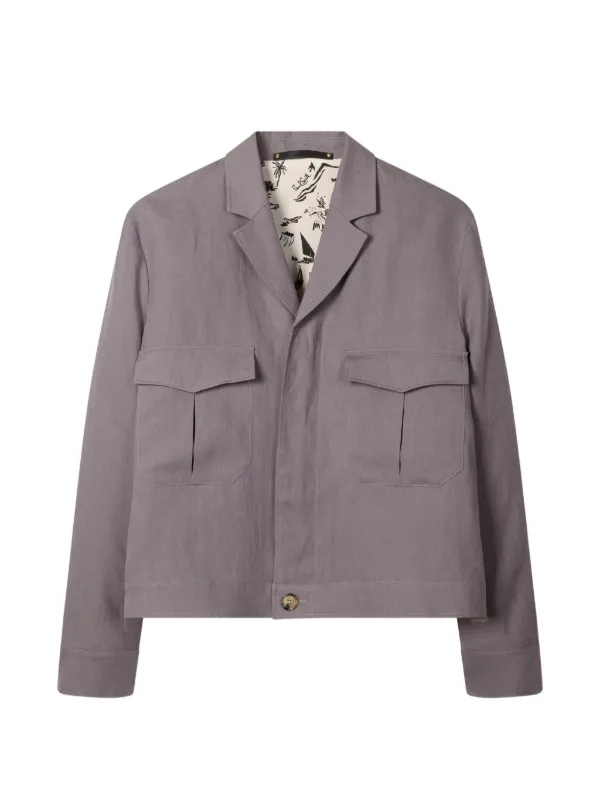 Paul Smith patch-pocket Jacket | Grey | FARFETCH
