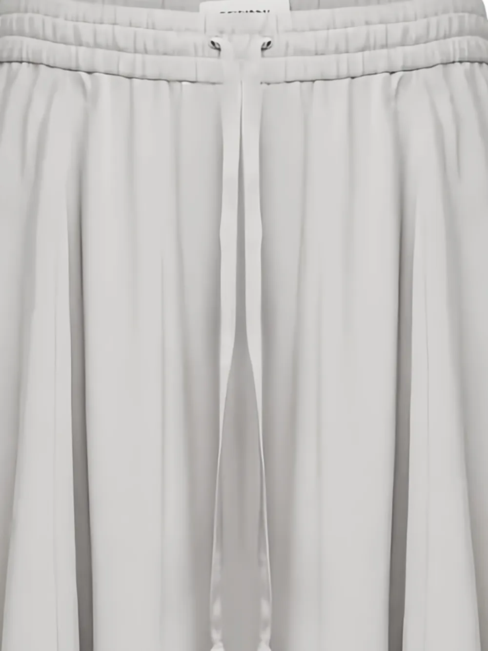  Drykorn Qerime Drawstring-fastening Maxi Skirt - Grey 
