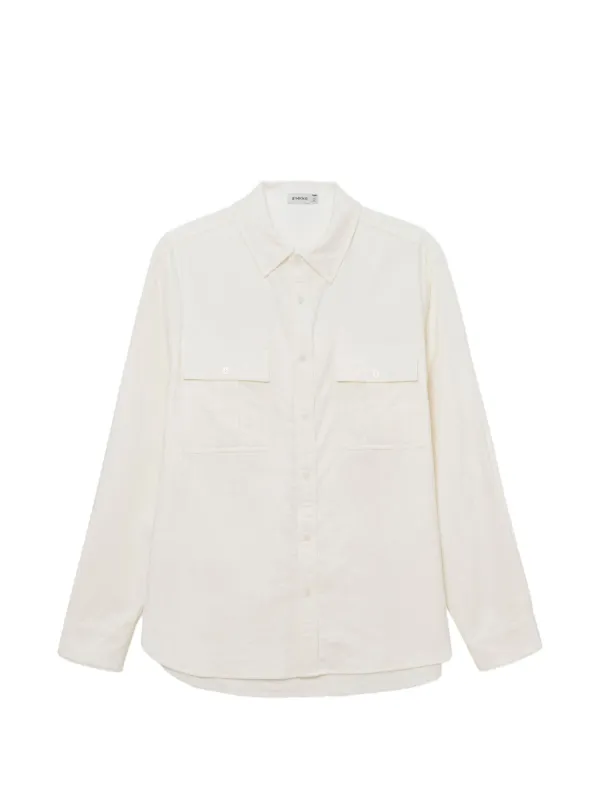 Simkhai Parkes Double-gauze Button-up Shirt in Neutrals