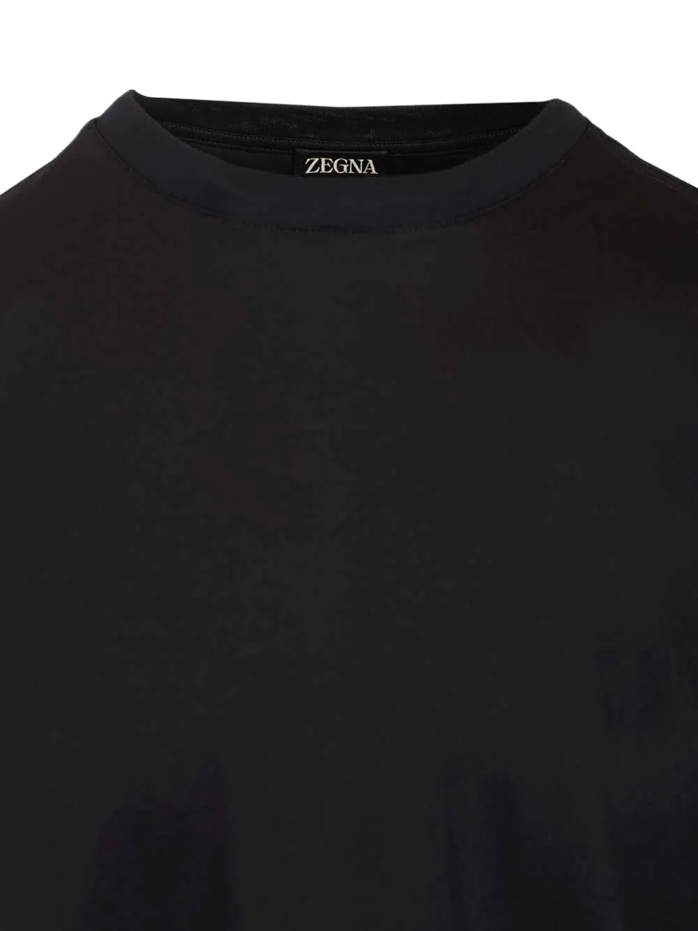 Zegna T-shirt met ronde hals Zwart