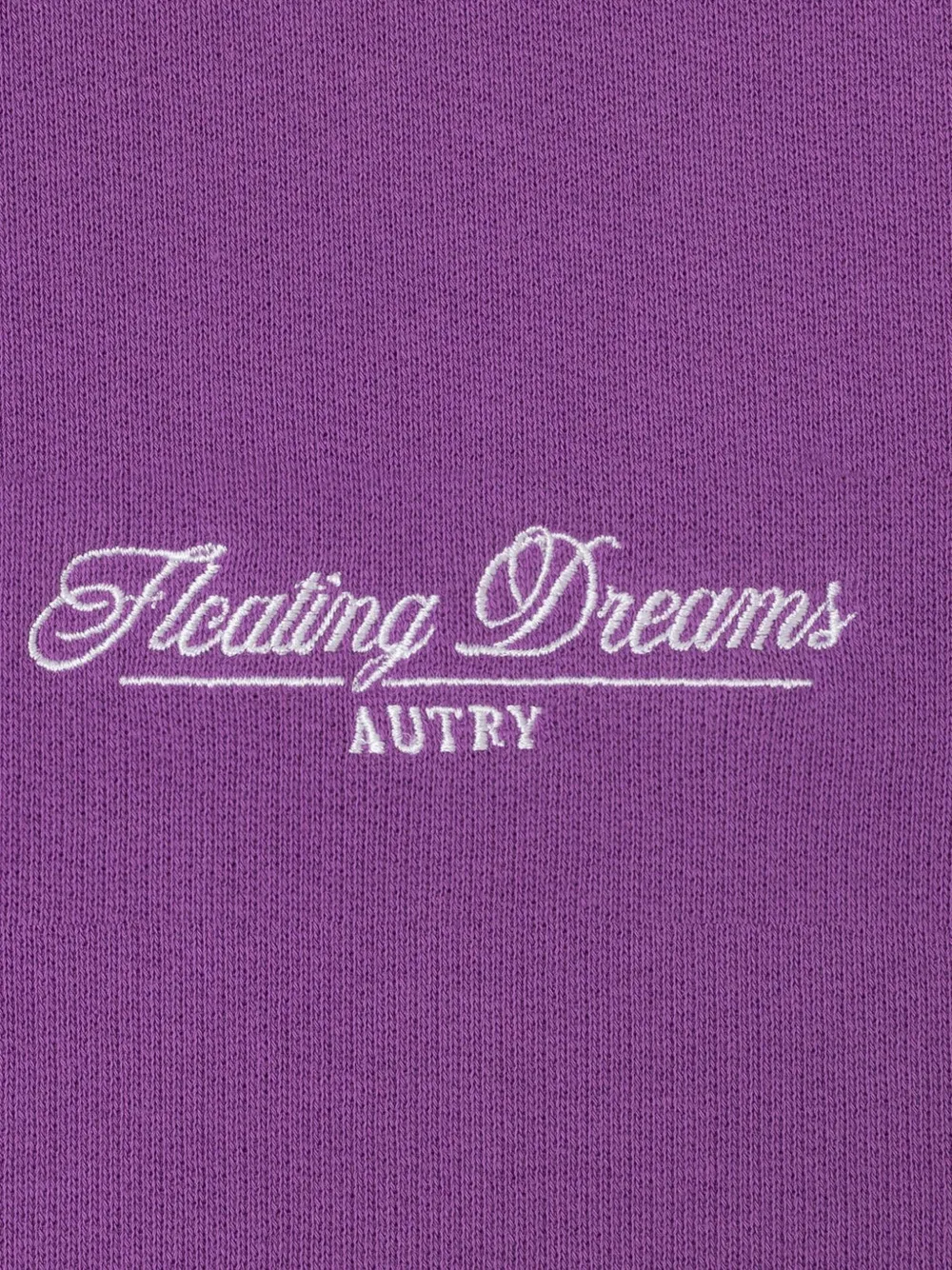 Autry Hoodie met borduurwerk Paars