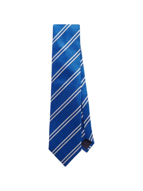 TOM FORD striped silk-jacquard tie