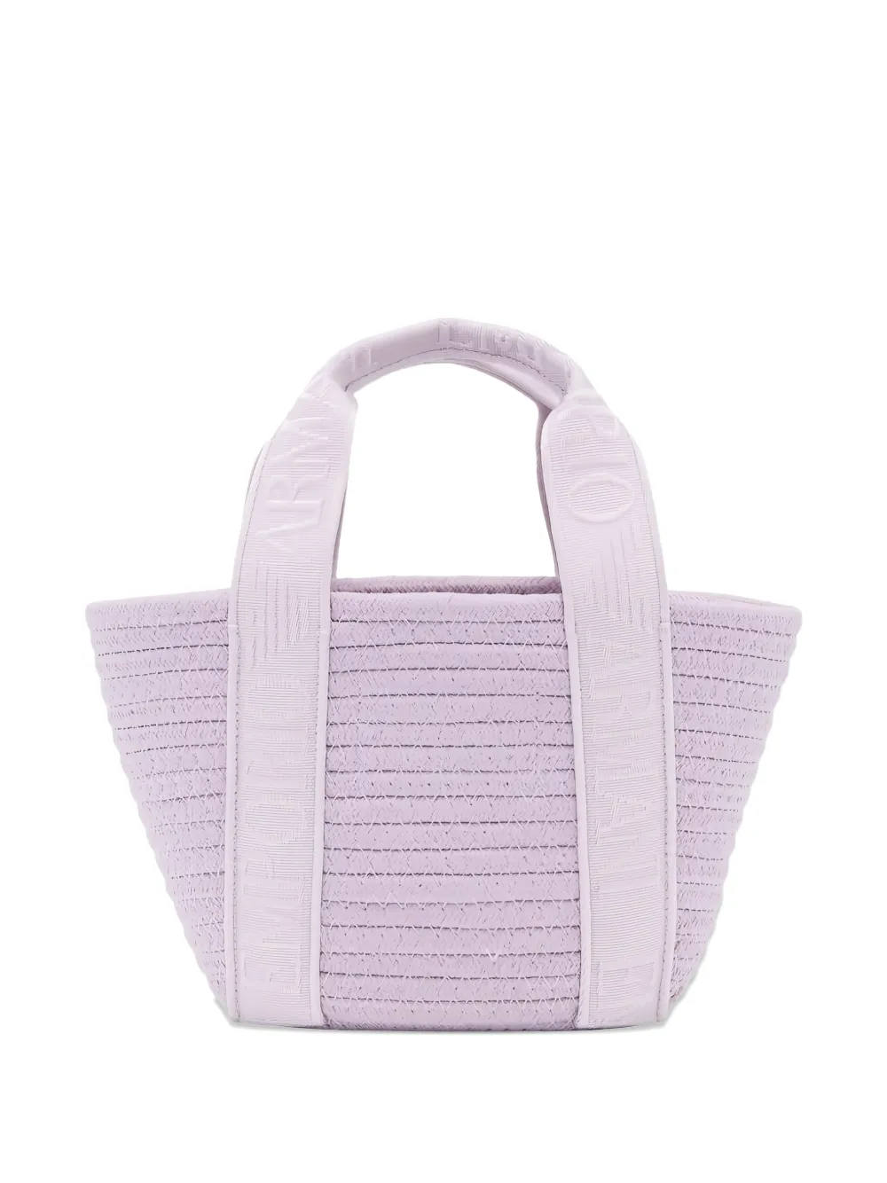 Emporio Armani Kids Shopper met logo-applicatie Paars