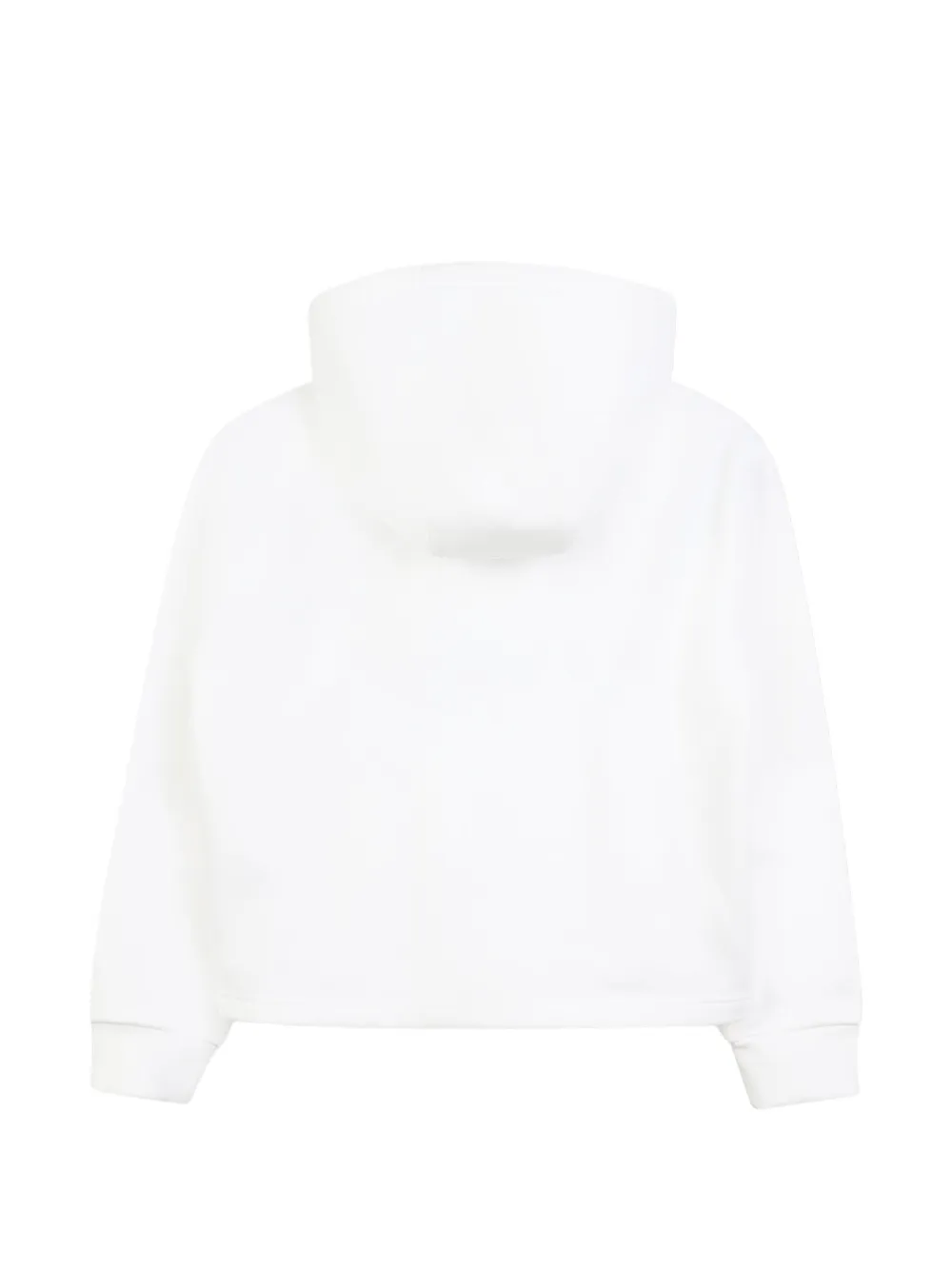  Givenchy Kids Sudadera Bordada Con Capucha - Blanco 