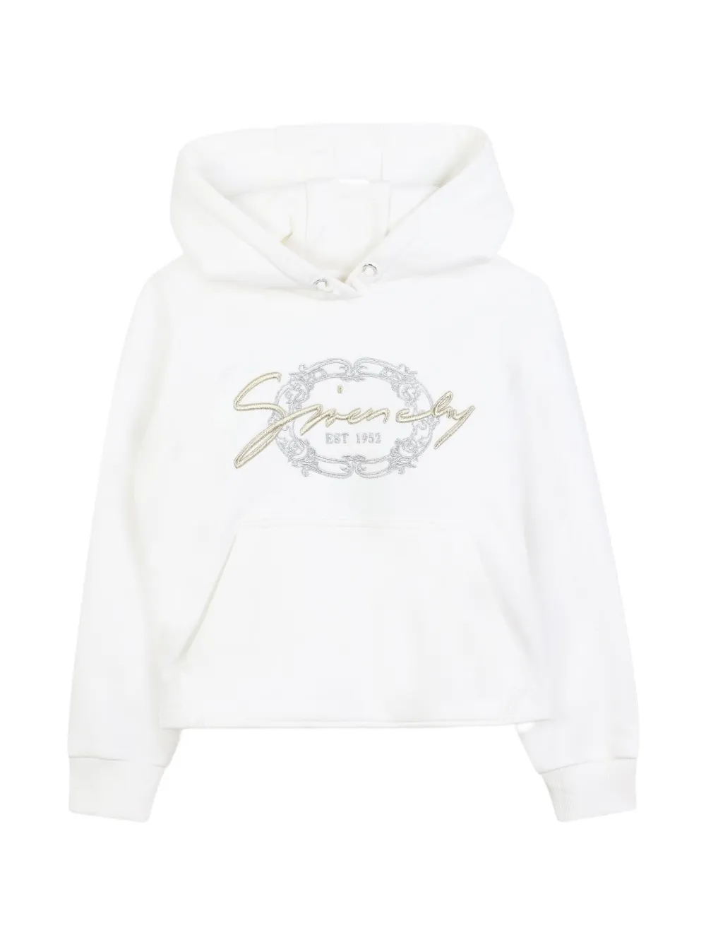 Givenchy Kids Felpa con ricamo - Bianco
