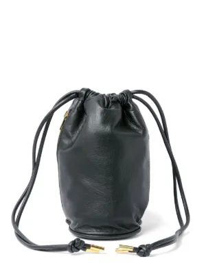 Sacai Pursket metallic-frame Bag | Black | FARFETCH