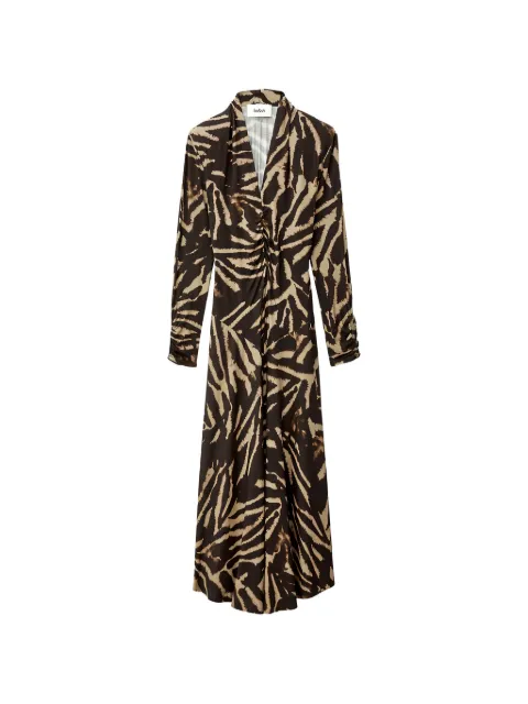 Ba&Sh Zahira animal-print maxi dress