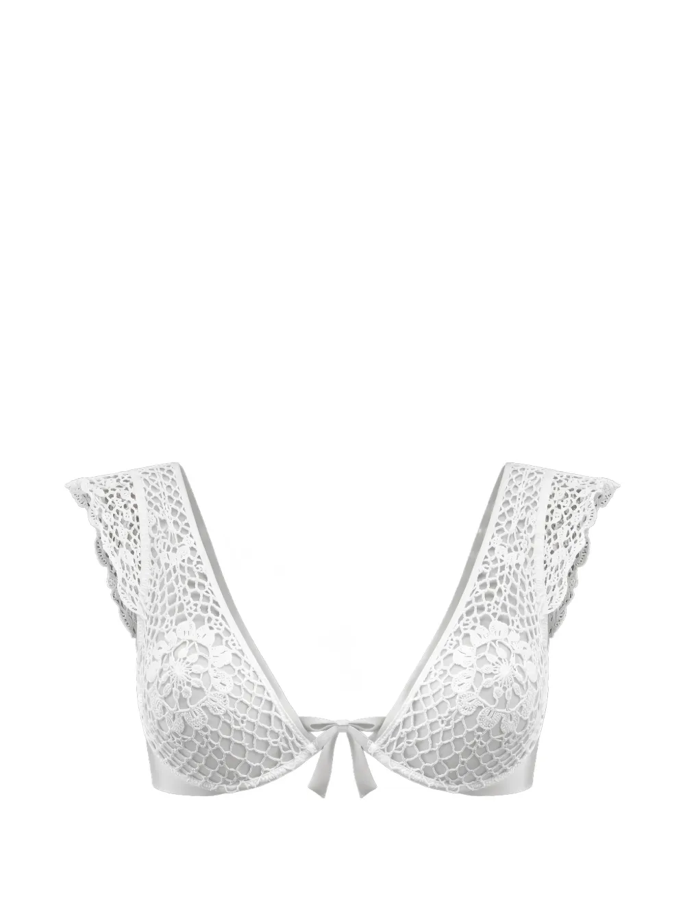 Del Maar Mulla bikini top - Bianco