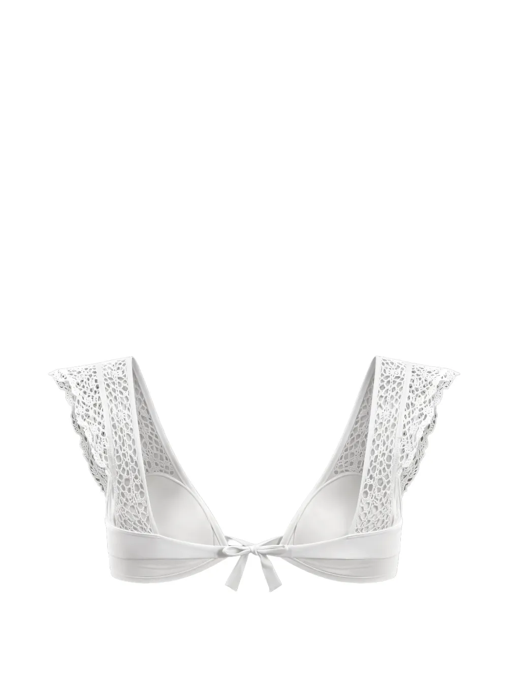  Del Maar Mulla Bikini Top - White 