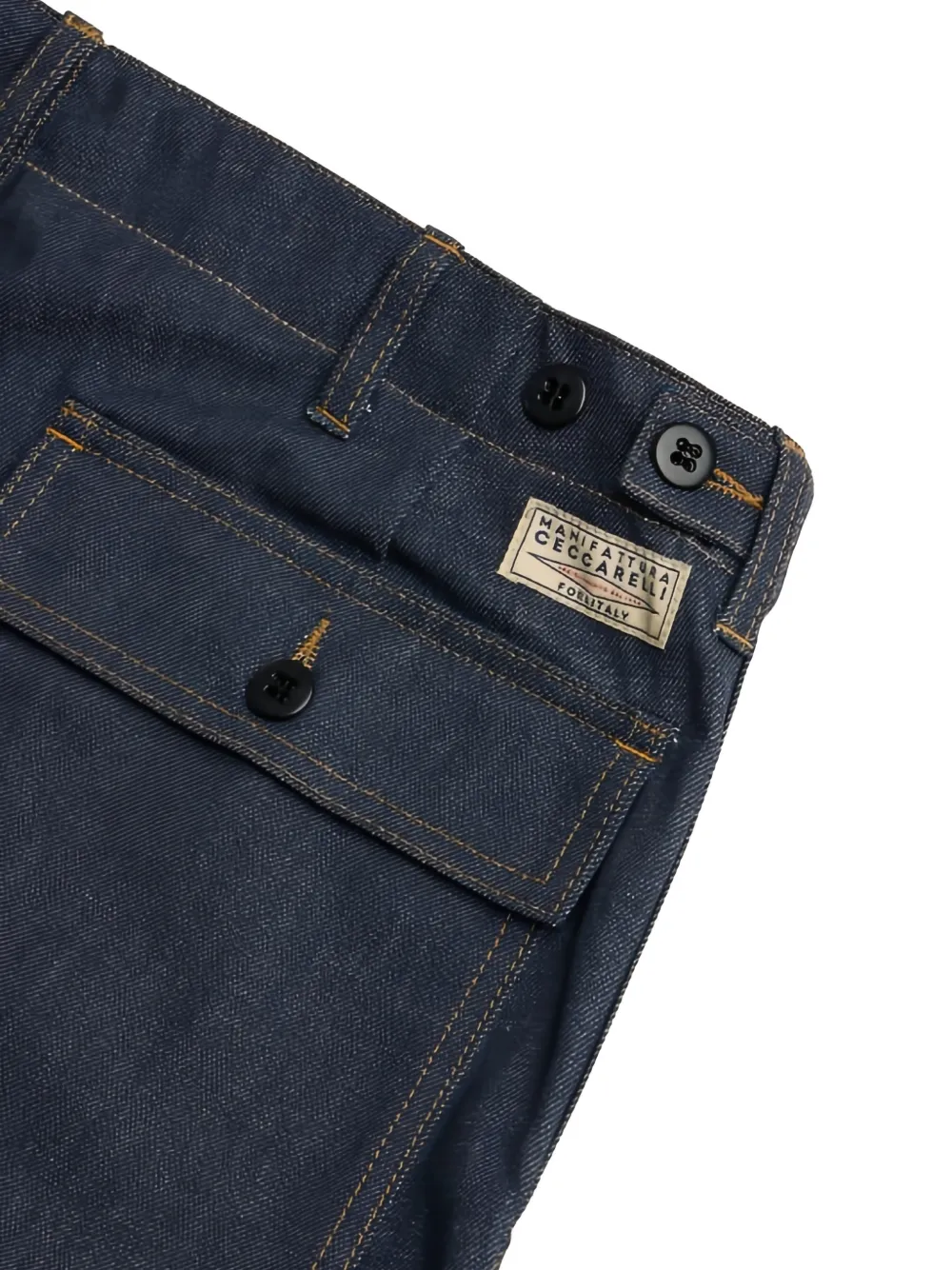  Ceccarelli Button-fastening Jeans - Blue 