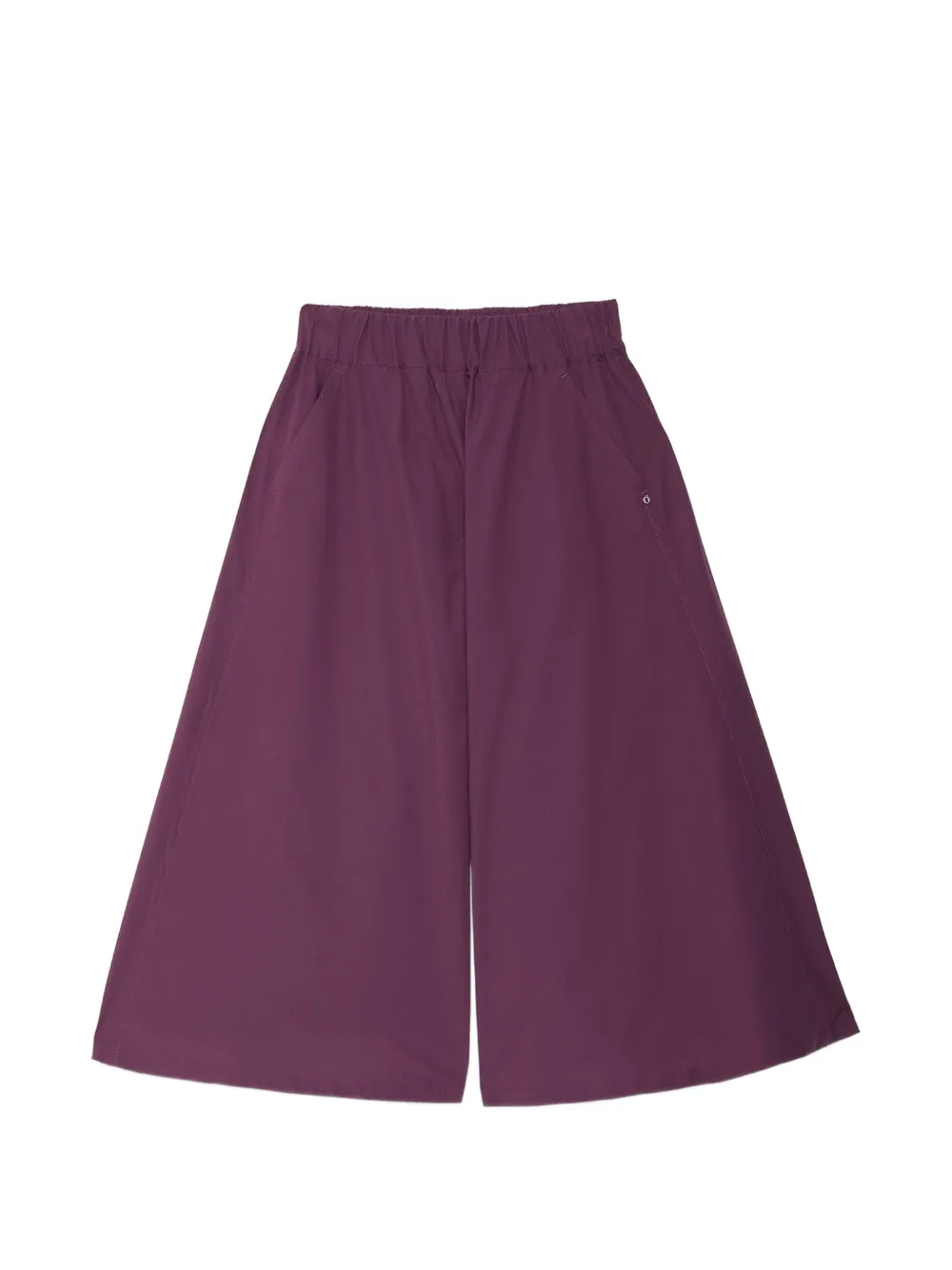 Ottod'Ame wide-leg culotte cotton trousers - Viola