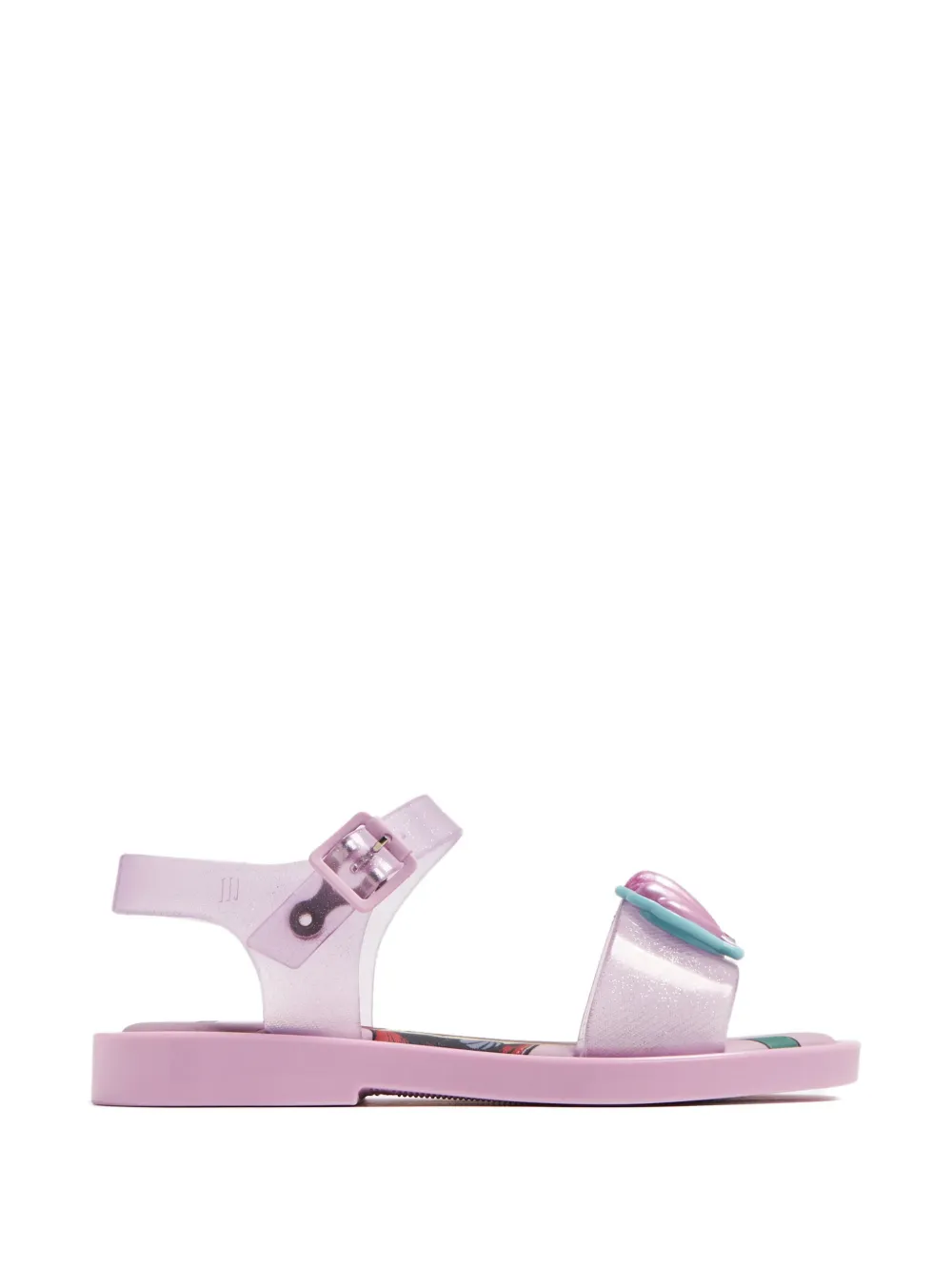 Melissa x Disney themed-appliqué sandals Roze