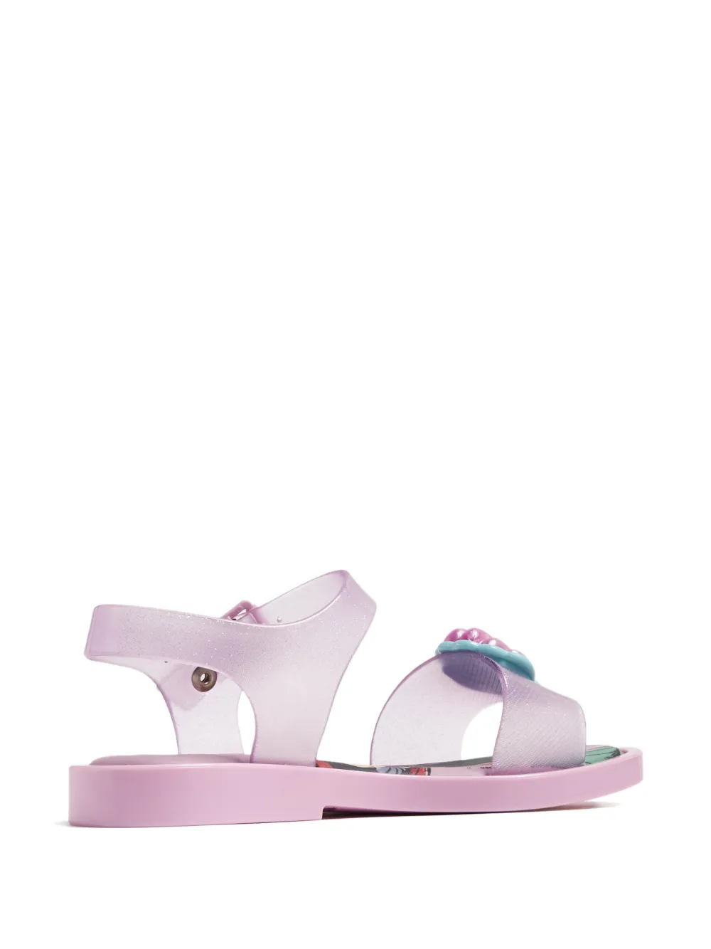 Melissa x Disney themed-appliqué sandals Roze