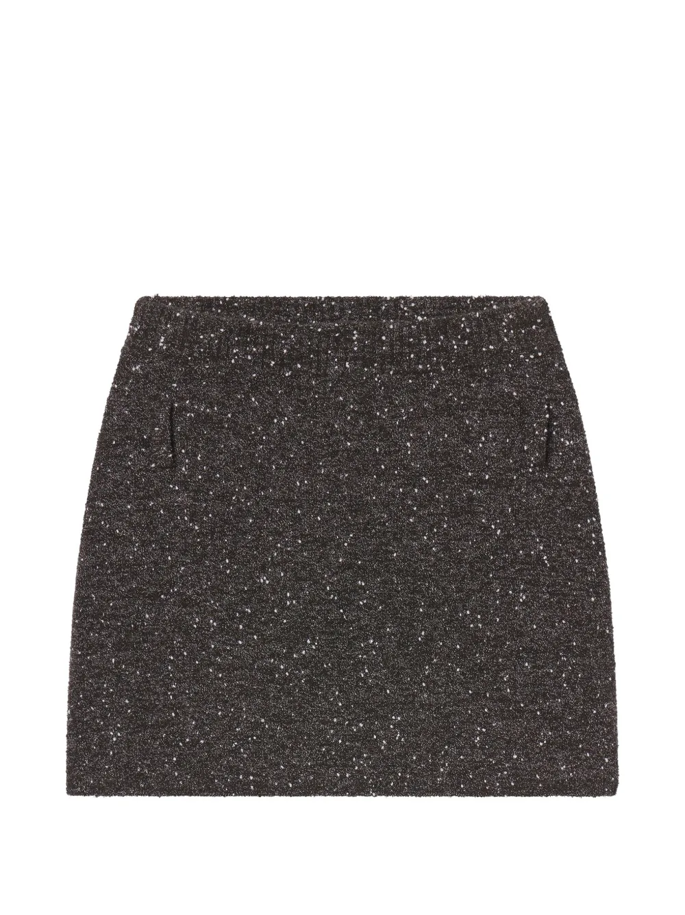 A.L.C. speckled mini skirt - Grigio