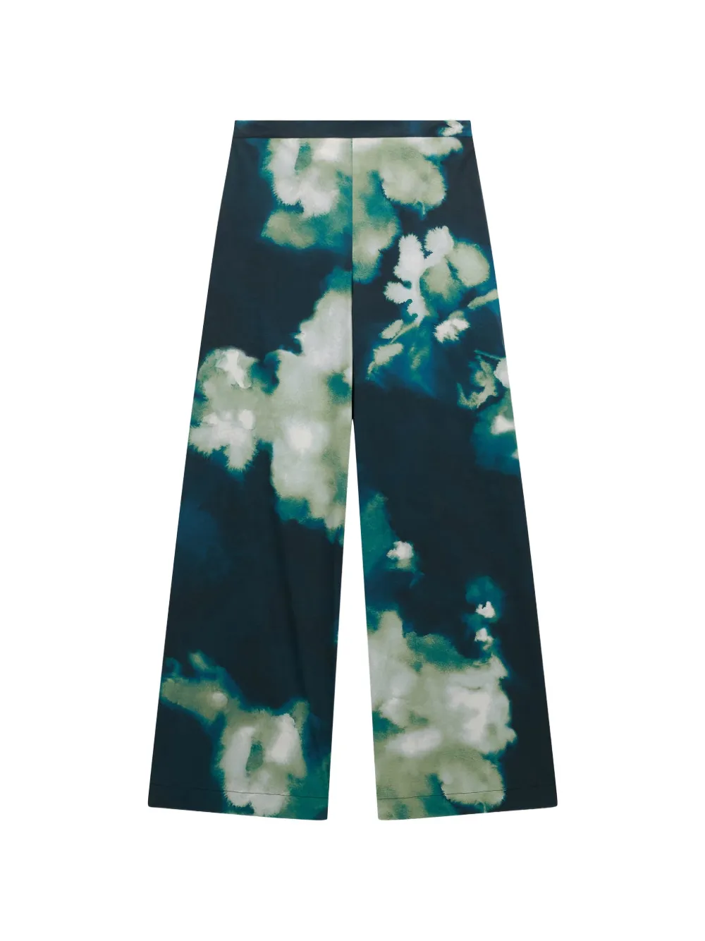 Liviana Conti floral-print trousers - Blu