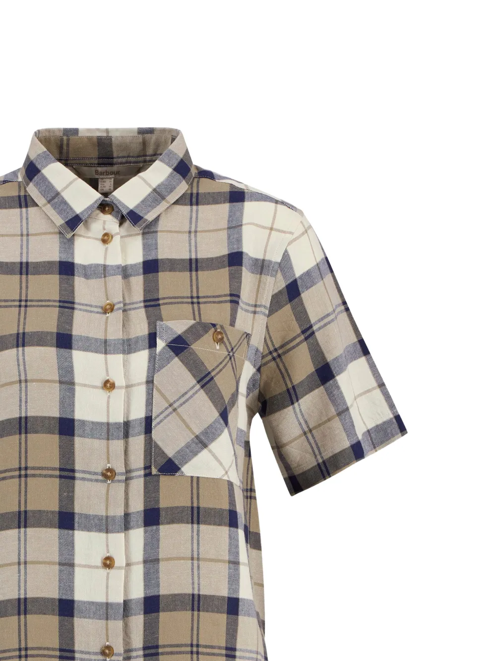  Barbour Fern Tartan Shirt - Neutrals 